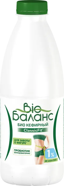 Изображение Биопродукт 1% Био Баланс кефирный Эйч энд Эн п/б, 930 мл