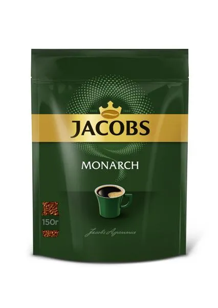 Изображение Кофе растворимый Монарх ориджинал Якобс Дау Рус м/у, 130 г