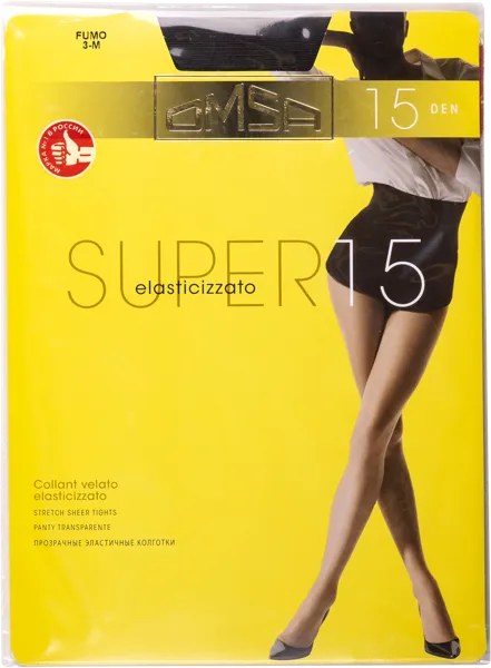 Изображение Колготки 15 ден размер 2 Омса супер карамелло Омса м/у, 1 шт