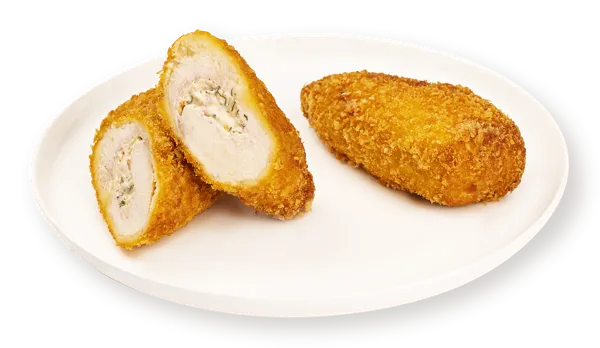 Изображение Курица в панировке Филе грудки Фламенкин с ветчиной и сыром СП ТАБРИС вес 