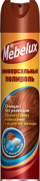 Изображение Полироль для мебели Мебелюкс любые поверхности Арнест п/у, 300 мл