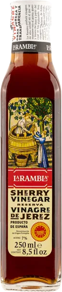 Изображение Уксус винный Ла Рамбла из Каталонии хересный Ла Рамбла с/б, 250 мл