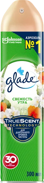 Изображение Освежитель воздуха Глейд свежесть утра Эс Си Джонсон ж/б, 300 мл