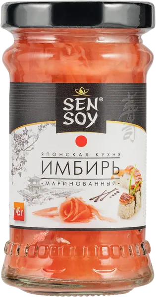 Изображение Имбирь маринованный Сэн Сой Состра с/б, 145 г