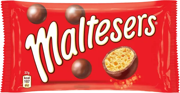 Изображение Драже в глазури Малтезерс шоколадные шарики Марс м/у, 37 г