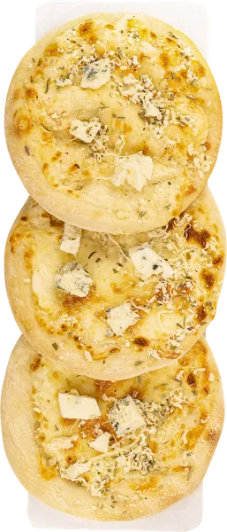 Изображение Мини-пицца замороженная Четыре сыра на сырном соусе СП ТАБРИС карт/уп, 210 г