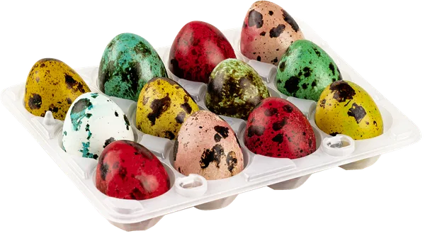 Изображение Набор вареное вкрутую Яйцо перепелиное СП ТАБРИС пл/уп, 12 шт