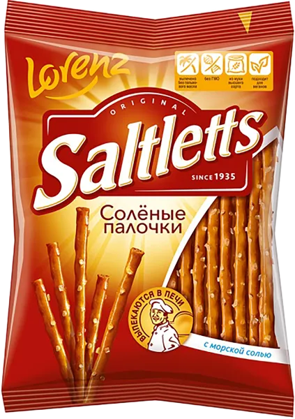 Изображение Соломка соленая Лоренц классическая Лоренц м/у, 75 г