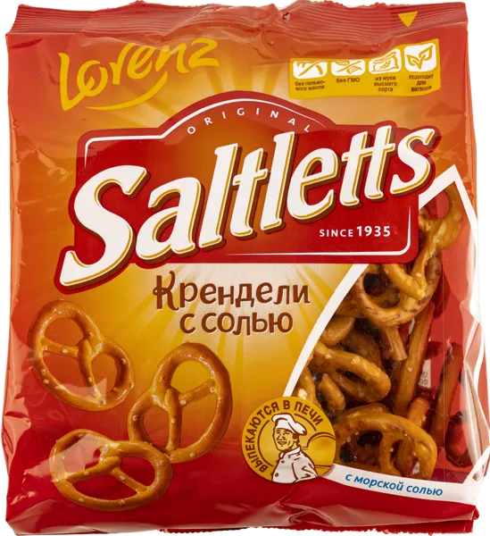 Изображение Крендельки соленые Лоренц Лоренц м/у, 150 г