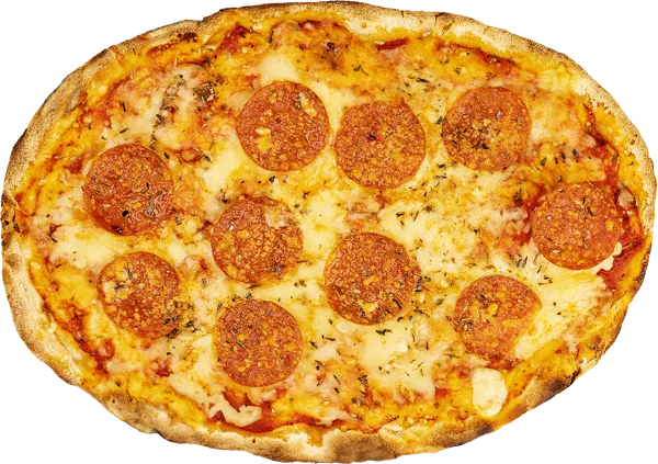 Изображение Римская пицца на томатном соусе Пеперони с Моцареллой и Пармезаном СП ТАБРИС карт/уп, 450 г