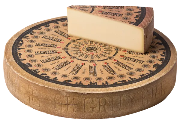 Изображение Сыр 49% твердый Марго Фромаж грюйер резервный a.o.c Марго Фромаж  