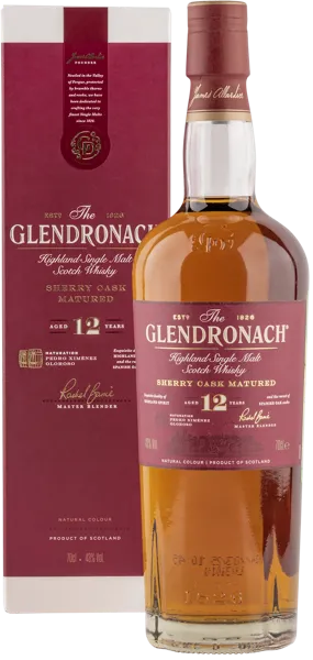 Изображение Виски односолодовый Глендронах ориджинал спейсайд 12 лет Глендронах туба п/у, 0,7 л