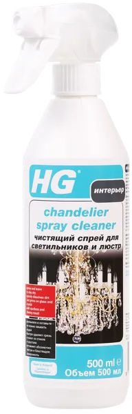 Изображение Средство для очистки спрей Эйчджи светильники и люстры ЭйчДжи п/у, 500 мл