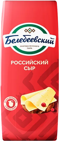 Изображение Сыр 50% полутвердый Белебеевский российский Белебеевский МК  