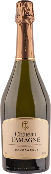 Изображение Вино игристое белое п/сл Шато Тамань ЗГУ Кубань Вино с/б, 0,75 л