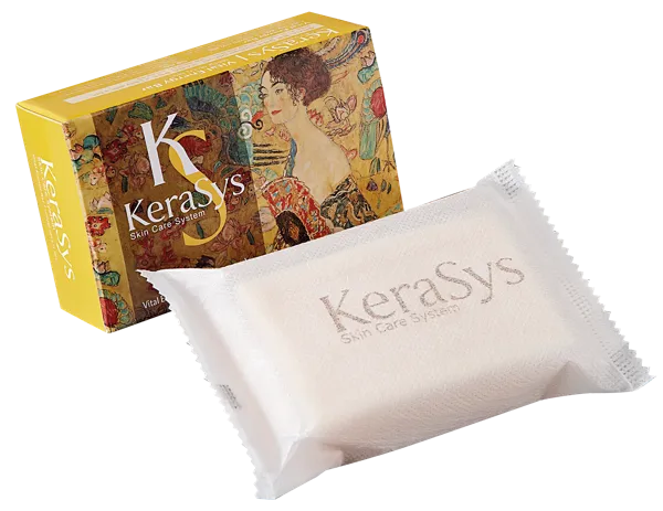 Изображение Мыло туалетное Керасис витал энерджи Экён к/у, 100 г