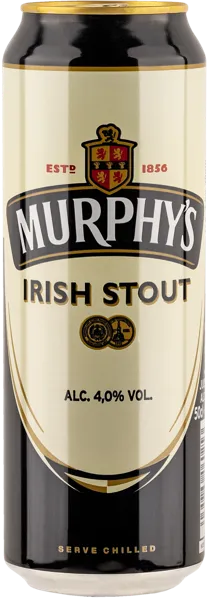 Изображение Пиво темное Стаут 4,0% Мерфис айриш стаут Мерфис бревери ж/б, 0,5 л