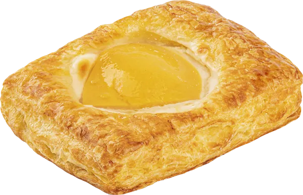 Изображение Слойка Пшеничная Домашняя с персиком и творожным сыром СП ТАБРИС 0 м/у, 85 г