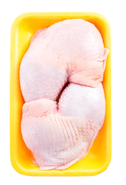 Изображение Птица охлажденная Курица КФХ Лычкин окорочок ИП Лычкин А.В. лоток 