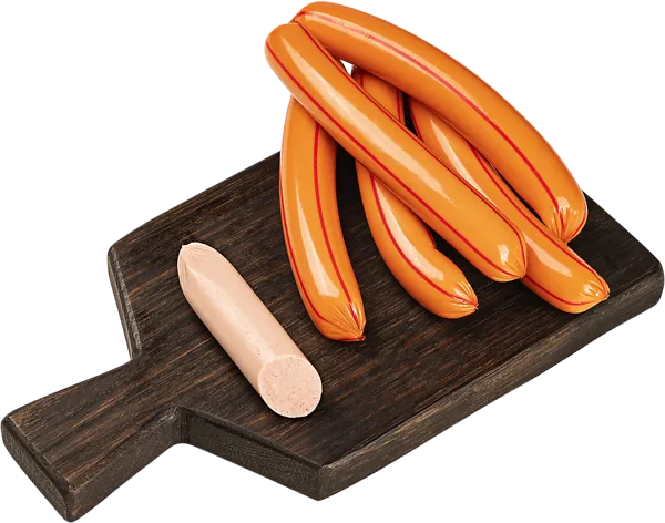 Изображение Сосиски варёные Деликатесные СП ТАБРИС вес 