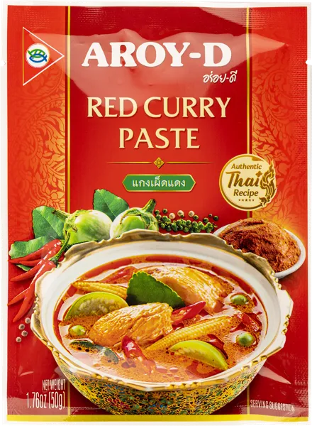 Изображение Паста Арой-д карри красная Тай Агри м/у, 50 г