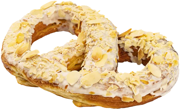 Изображение Слойка в шоколадной глазури Фантазия с миндальными лепестками СП ТАБРИС 0 пл/уп, 80 г