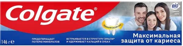 Изображение Зубная паста от кариеса Колгейт свежая мята Колгейт Палмолив к/у, 100 мл