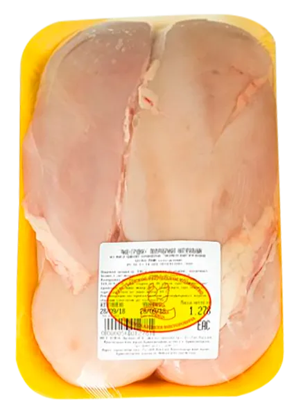 Изображение Птица охлажденная Курица КФХ Лычкин филе грудки ИП Лычкин А.В. лоток 