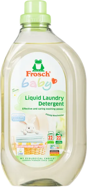 Изображение Средство для стирки жидкое Фрош БИО детское Вернер и Мерц п/у, 1,5 л