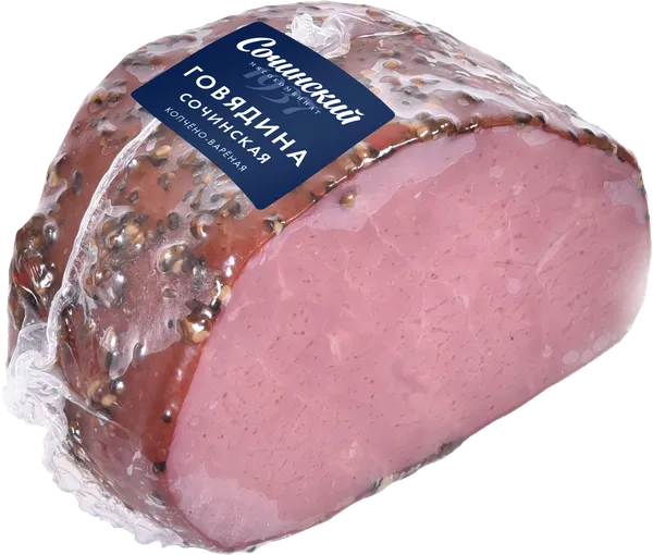 Изображение Мясо говяжье варено-копченое Сочинский МК Сочинская Сочинский МК  