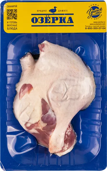 Изображение Птица охлажденная Озёрка окорочок утенка Новые утиные фермы  