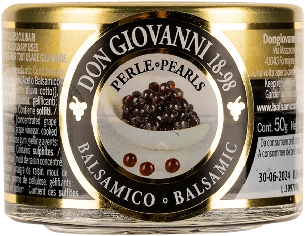 Изображение Жемчуг бальзамический Дон Джованни из Модены классический Леонарди с/б, 50 г