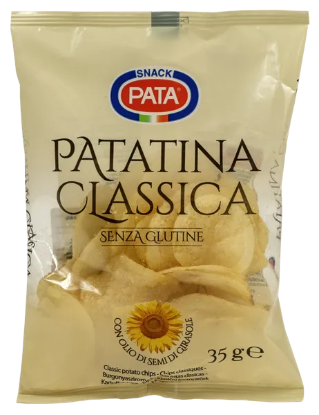 Изображение Чипсы картофельные Пата классические с солью Пата С.п.А. м/у, 35 г