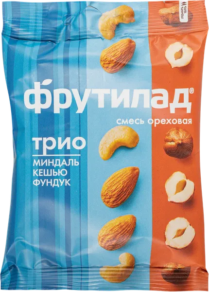 Изображение Ассорти ореховое Фрутилад трио Белое дерево м/у, 35 г