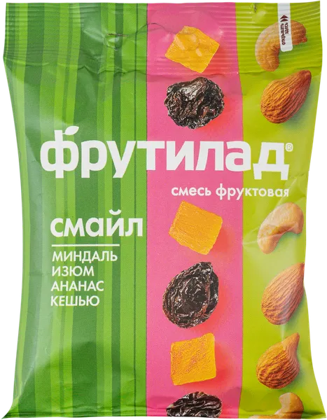 Изображение Ассорти ореховое Фрутилад смайл Белое дерево м/у, 50 г