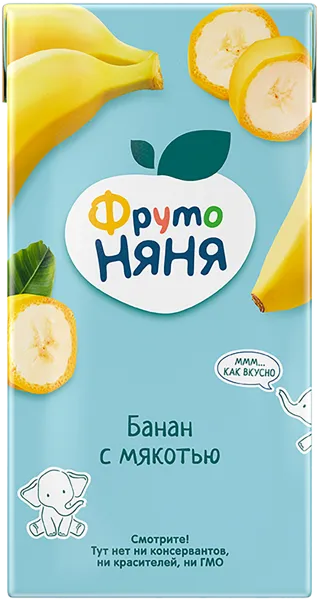 Изображение Нектар с 3 лет Фрутоняня банан Прогресс т/п, 500 мл