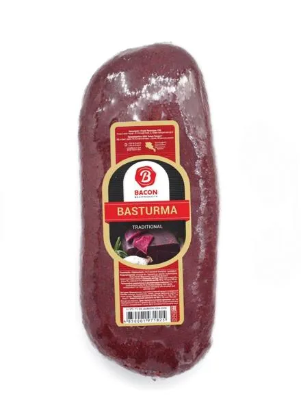 Изображение Мясо говяжье сыровяленое Бекон бастурма Бекон Продукт  