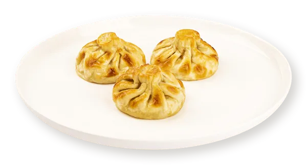 Изображение Хинкали запеченные С адыгейским сыром с Сулугуни с зеленью от бренд-шефа Табрис пл/уп, 100 г