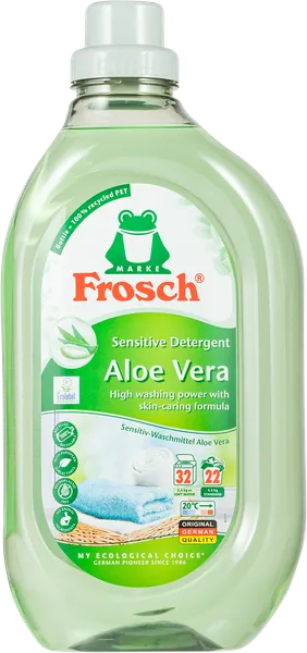 Изображение Средство для стирки жидкое Фрош универсальное алое вера Вернер и Мерц п/у, 1,5 л