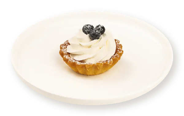 Изображение Пирожное песочное Корзиночка с творожным кремом СП ТАБРИС п/б, 85 г