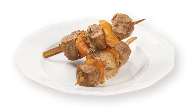 Изображение :Шашлычки запеченные Фуршетные из свиной вырезки на шпажке СП ТАБРИС вес 