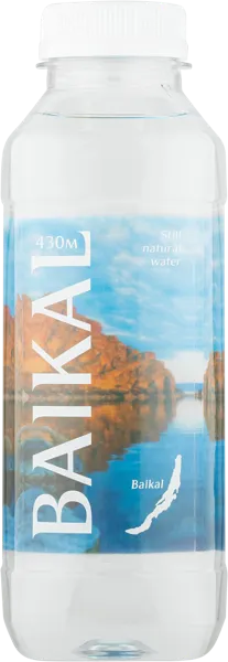 Изображение Вода негаз pH 7,5 Байкал питьевая Море Байкал п/б, 0,45 л