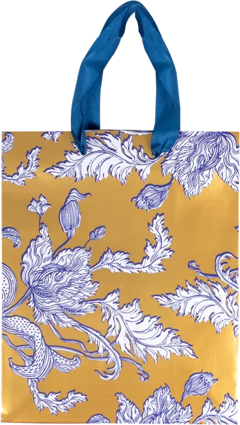 Изображение Пакет 17,8*23см подарочный Премиум средний Картон-Полиграф , 1 шт