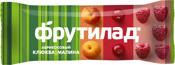 Изображение Батончики фруктово-ягодный Фрутилад клюква малина Белое дерево м/у, 30 г
