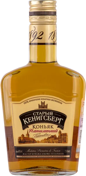 Изображение Коньяк 5 лет 40% Старый Кенигсберг Альянс 1892 ВКЗ с/б, 0,25 л