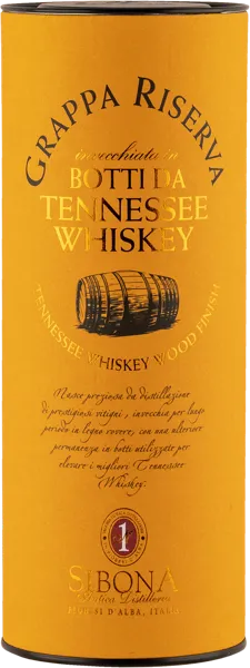 Изображение Граппа Сибона теннесси виски финиш Сибона мет п/у, 0,5 л