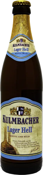 Изображение Пиво светлое Эль 4,9% Кулмбахер лагер хелл Кулмбахер брауерей с/б, 0,5 л