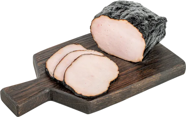 Изображение Мясо свиное варено-копченый Карбонад деликатесный СП ТАБРИС вес 