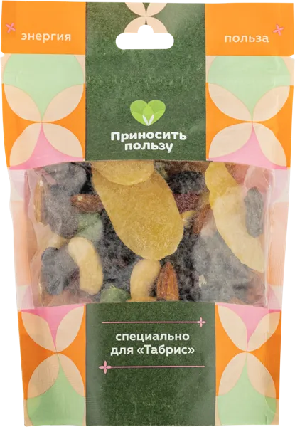 Изображение Смесь фасованные Сладкая ананас изюм кешью миндаль  м/у 