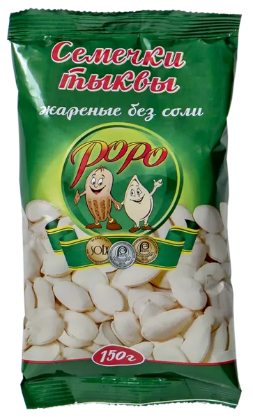 Изображение Семечки тыквенные Ро-Ро несоленые Ален м/у, 150 г